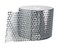 Honeycomb Ribbon Silver - 3 1/4" x 50 Yards - Homecoming Mum Supplies
